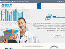 Tablet Screenshot of nexocs.com